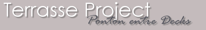 Terrasse Project : Ponton entre Decks