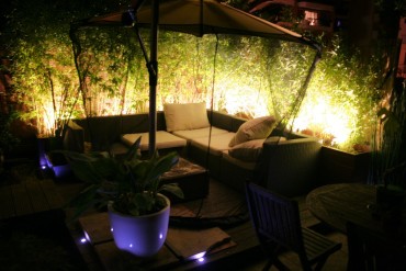 bacs bambous fabrication DIY spot LED 12V