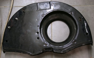 pied moulé VW tôles moteur