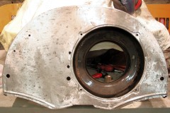 pied moulé VW tôles moteur