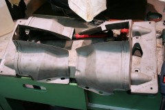 pied moulé VW tôles moteur