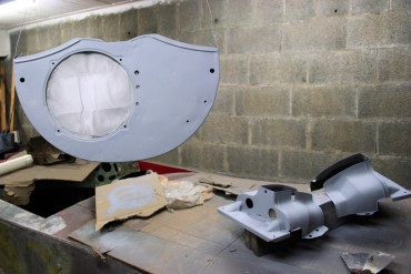 pied moulé VW tôles moteur