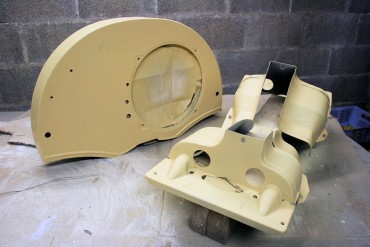 pied moulé VW tôles moteur