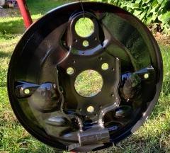 brake plate repainted