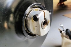 tambour avant écrou fendu