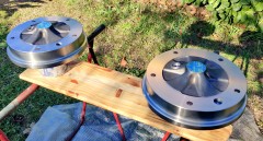 tambours prêts à peindre