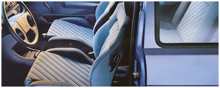 golf mk2 10 millionen upholstery seats