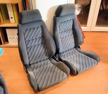 recaro helios sièges jetta GLI golf millionen
