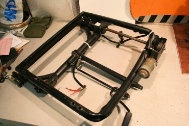 recaro rails siège  Golf G60 electrique