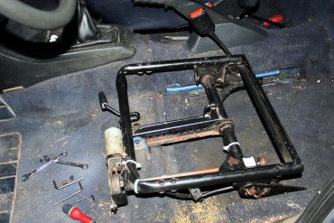 recaro rails siège  Golf G60 electrique