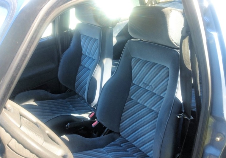 recaro helios sièges jetta GLI golf millionen